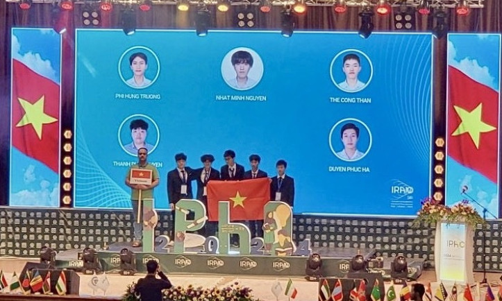 Học sinh Việt Nam đạt 5 huy chương Olympic Vật lý quốc tế