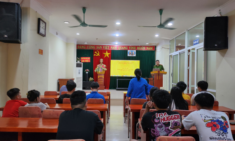 Đẩy mạnh tuyên truyền, phòng ngừa tội phạm