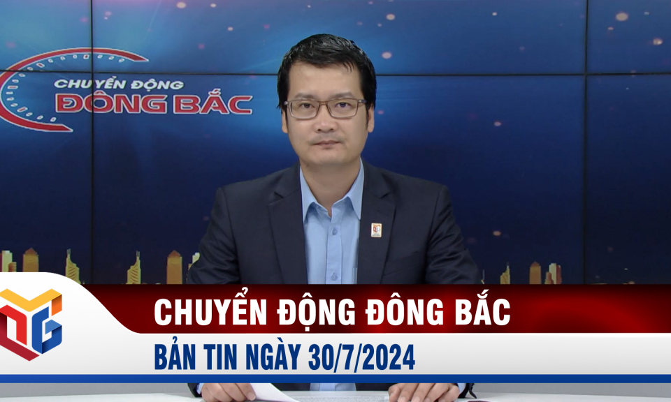 Chuyển động Đông Bắc ngày 30/7/2024