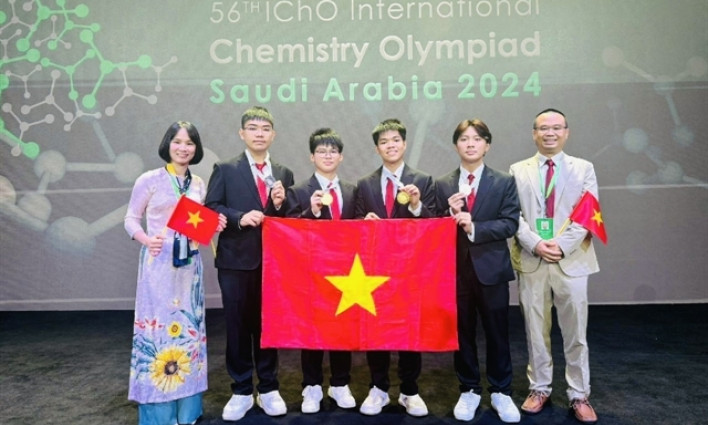 Việt Nam second at int’l chemistry Olympiad 2024