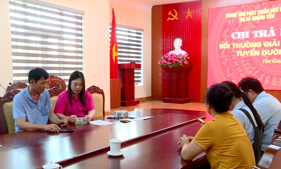 Người dân đồng thuận giải phóng mặt bằng
