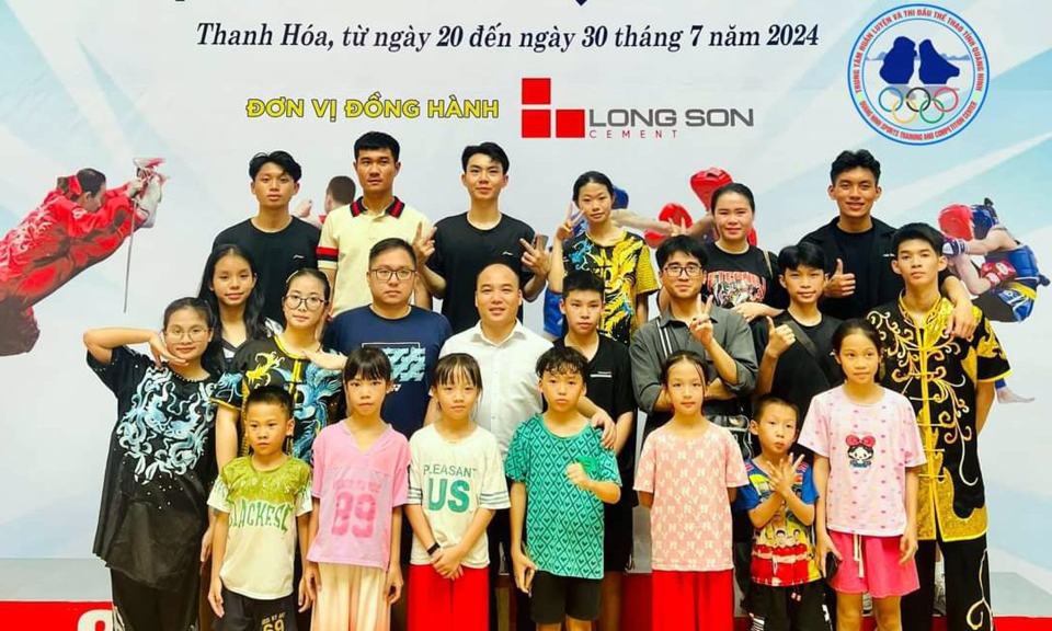 Quảng Ninh giành 2 HCV Giải Wushu Vô địch trẻ Quốc gia 2024