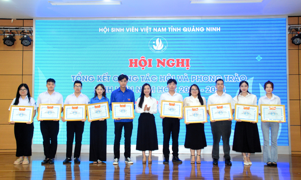 Tổng kết công tác hội và phong trào sinh viên tỉnh năm học 2023 - 2024