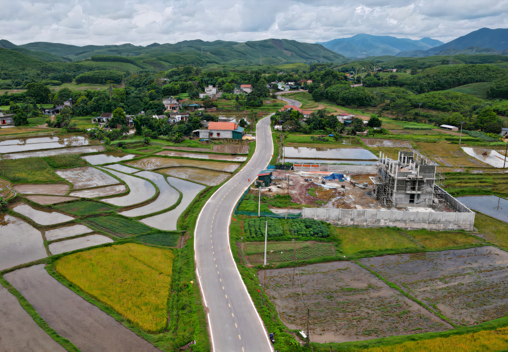 Diện mạo nông thôn xã Quảng An (huyện Đầm Hà) khang trang, sạch đẹp