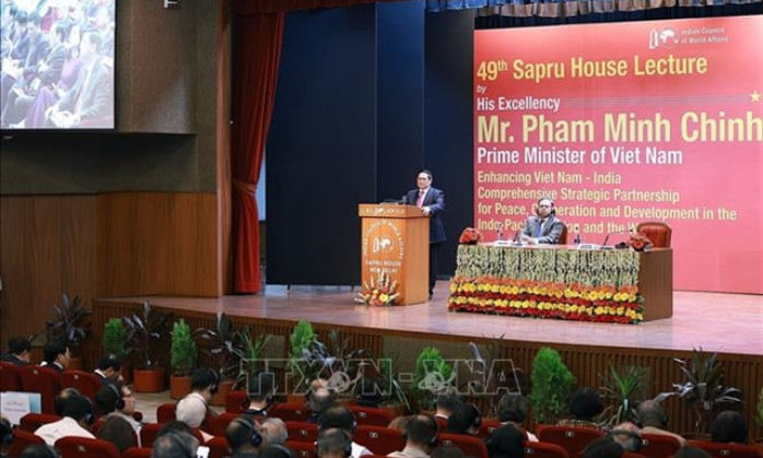 PM delivers policy speech at Indian Council of World Affairs