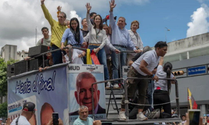 Mỹ công nhận đối thủ của Tổng thống Venezuela là người thắng cử