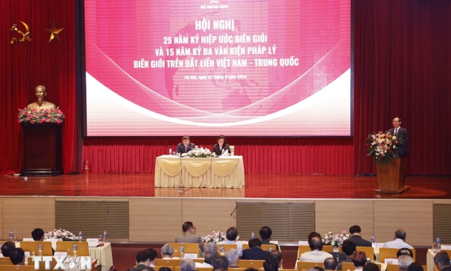 Kỷ niệm 25 năm ký Hiệp ước biên giới trên đất liền Việt Nam-Trung Quốc