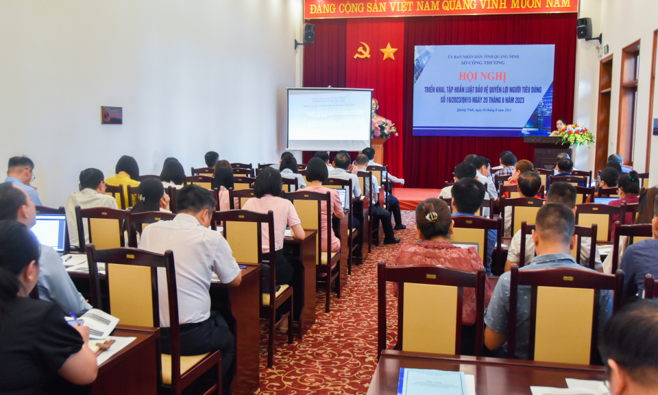Hội nghị triển khai, tập huấn Luật Bảo vệ quyền lợi người tiêu dùng năm 2023