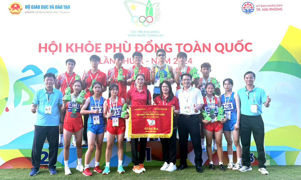 Xuất sắc giành 3 HCV, Quảng Ninh đứng thứ 3 Điền kinh HKPĐ toàn quốc 2024
