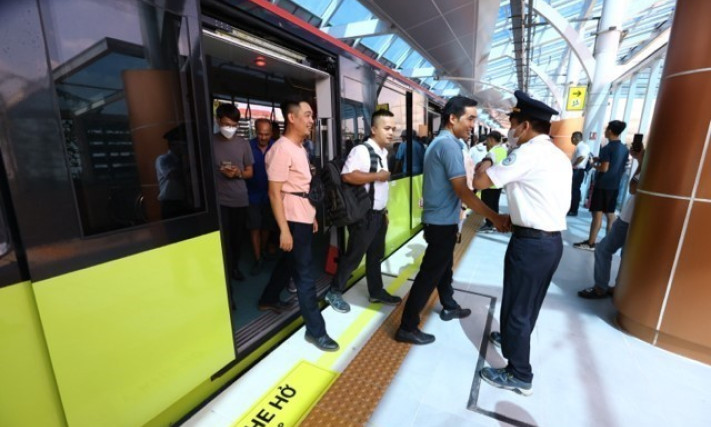 Nhổn – Hà Nội Railway Station urban railway line’s commercial operations officially launched