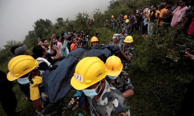 Rơi trực thăng ở Nepal, toàn bộ hành khách thiệt mạng