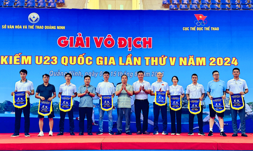 Khai mạc Giải vô địch Đấu kiếm U23 quốc gia 2024 tại Quảng Ninh