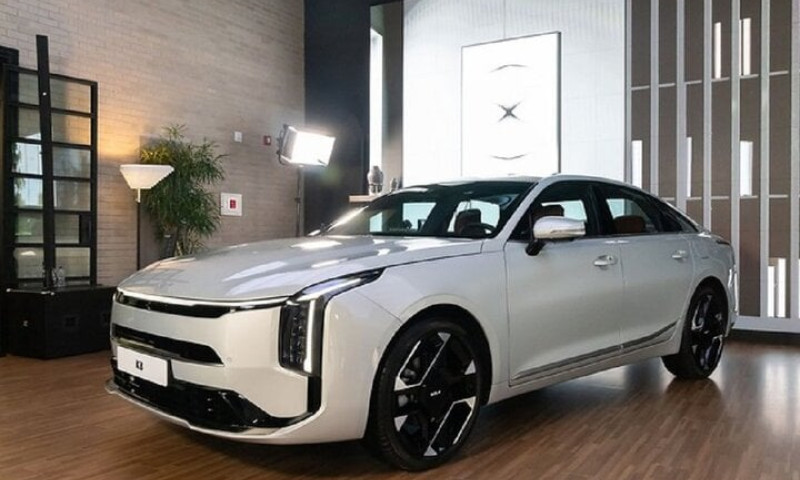 Cận cảnh Kia K8 với thiết kế mạnh mẽ vừa ra mắt