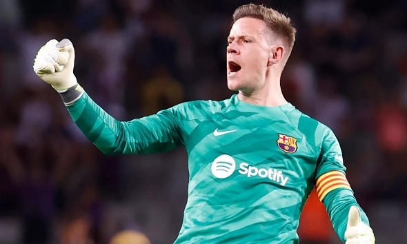 Ter Stegen chuẩn bị được Barca trao băng đội trưởng