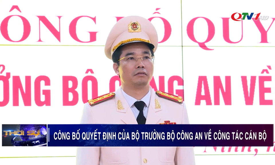 Quảng Ninh có tân giám đốc Công an tỉnh