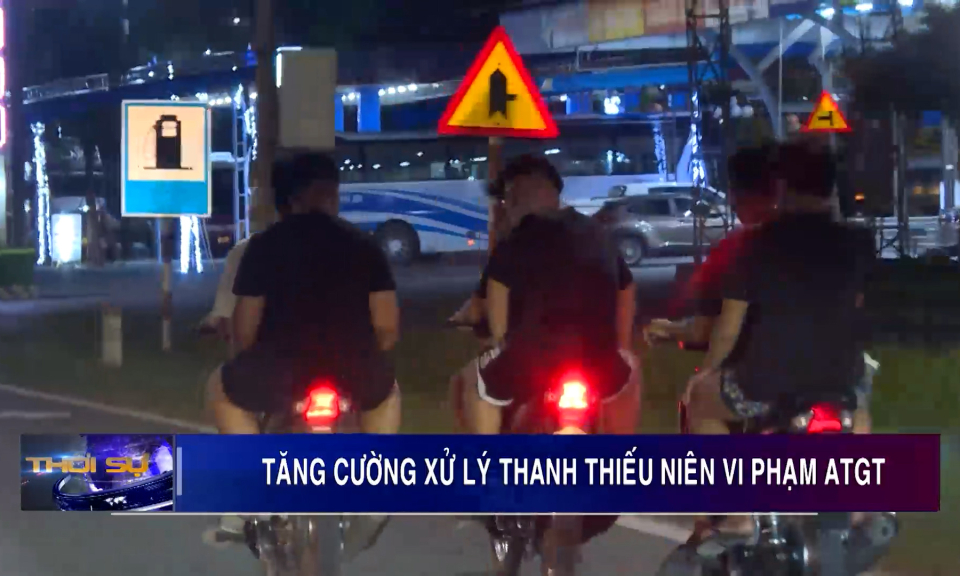 Tăng cường xử lý thanh thiếu niên vi phạm an toàn giao thông