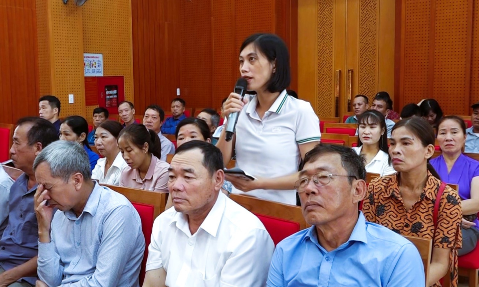Vân Đồn tổ chức hội nghị “Công an lắng nghe ý kiến nhân dân” năm 2024