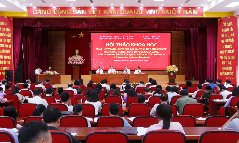Hội thảo khoa học về bảo vệ nền tảng tư tưởng của Đảng