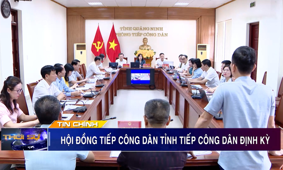 Hội đồng Tiếp công dân tỉnh tiếp công dân định kỳ tháng 8/2024