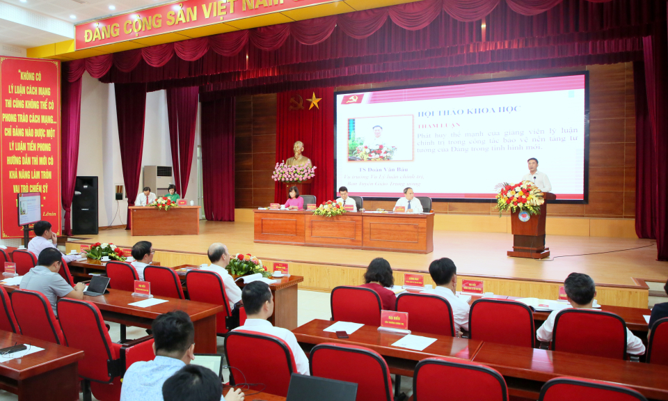 Hội thảo khoa học về công tác bảo vệ nền tảng tư tưởng của Đảng