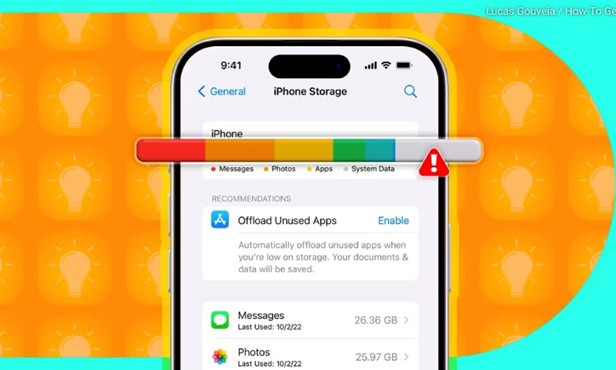 5 mẹo giúp bộ nhớ iPhone tránh bị đầy