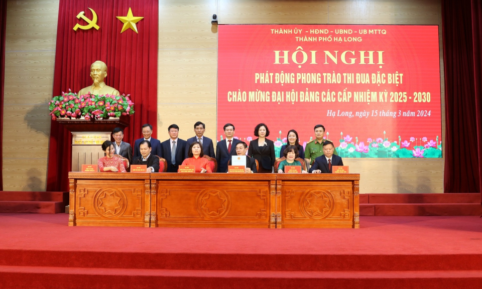 Chuẩn bị đại hội đảng các cấp nhiệm kỳ 2025-2030: TP Hạ Long chủ động lựa chọn những bước quan trọng để triển khai trước
