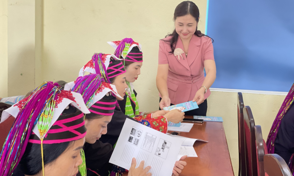 Các cấp hội phụ nữ: Linh hoạt, đa dạng việc tuyên truyền, phổ biến giáo dục pháp luật