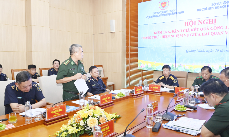 Hải quan - Bộ đội Biên phòng: Kiểm tra công tác phối hợp trong thực hiện nhiệm vụ