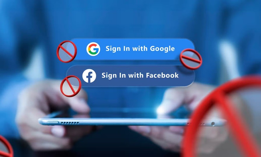 Đừng đăng nhập bằng tài khoản Google, Facebook
