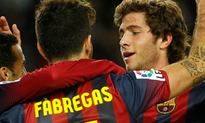 Fabregas chiêu mộ thành công Sergi Roberto