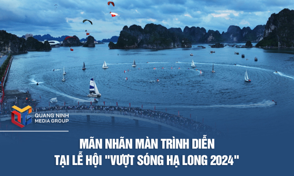 Mãn nhãn màn trình diễn tại Lễ hội "Vượt sóng Hạ Long 2024"