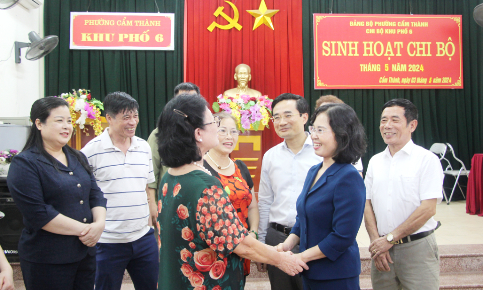 Sinh hoạt chuyên đề “Chi bộ 35” - Giải pháp đổi mới, nâng cao chất lượng sinh hoạt chi bộ