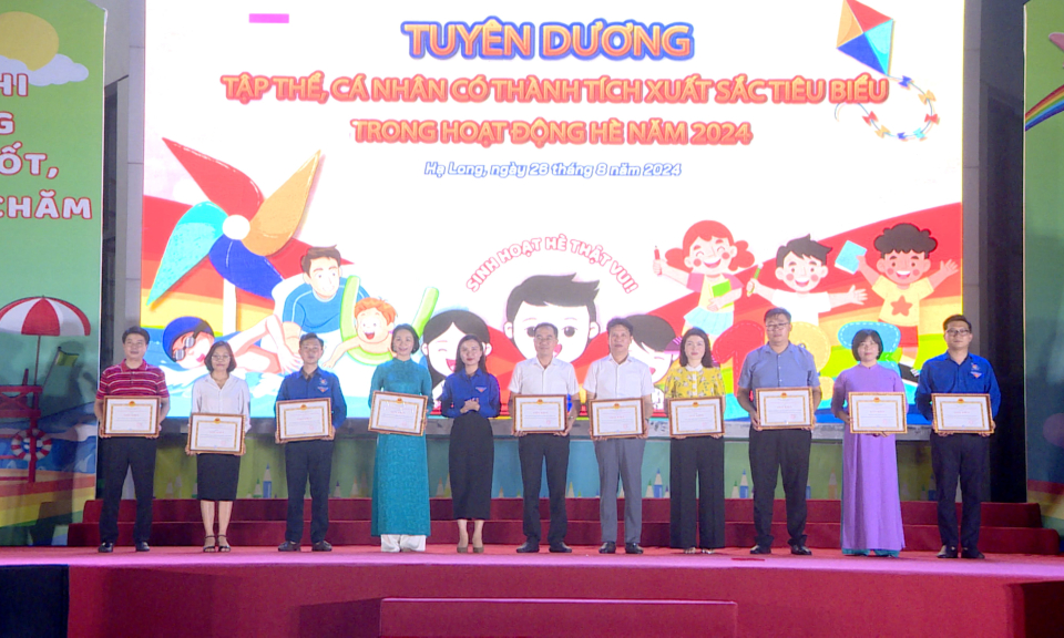 TP Hạ Long: Tổng kết các hoạt động hè năm 2024