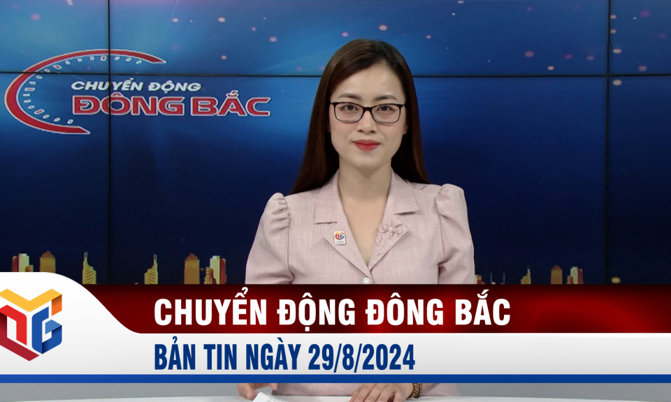 Chuyển động Đông Bắc ngày 29/8/2024