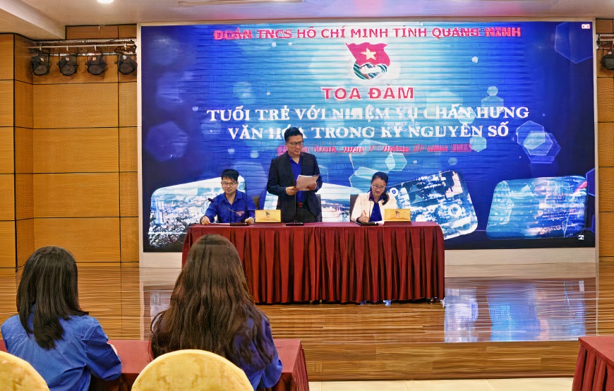 Tỉnh Đoàn tổ chức toạ đàm “Tuổi trẻ với nhiệm vụ chấn hưng văn hoá trong kỷ nguyên số” tháng 11/2023.