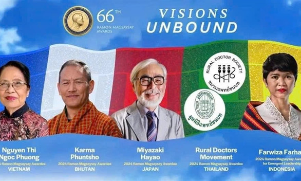Vietnamese professor wins 'Nobel Prize of Asia' for helping Agent Orange victims