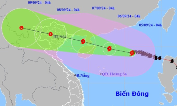 Miền nam Trung Quốc chuẩn bị ứng phó bão Yagi