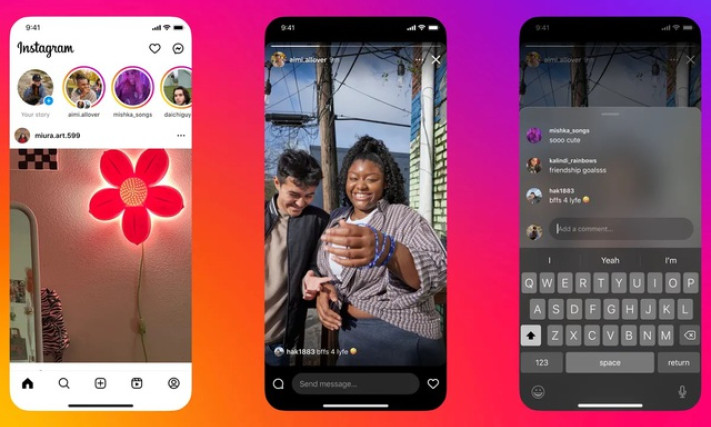 Instagram cho phép người dùng bình luận trên Stories