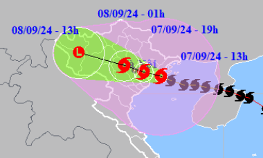 Bão số 3 (Yagi) trên vùng ven biển Quảng Ninh-Hải Phòng