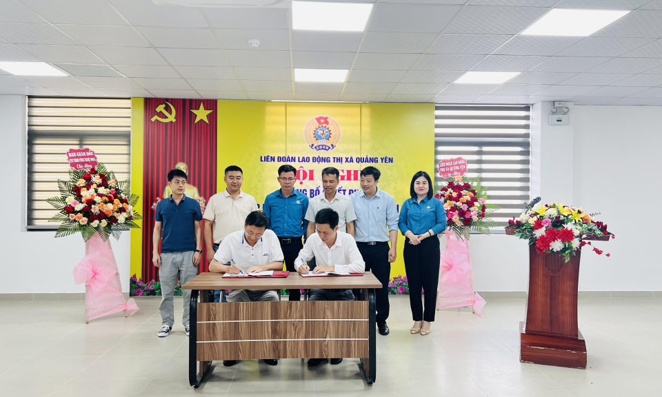 Quan tâm chăm lo người lao động