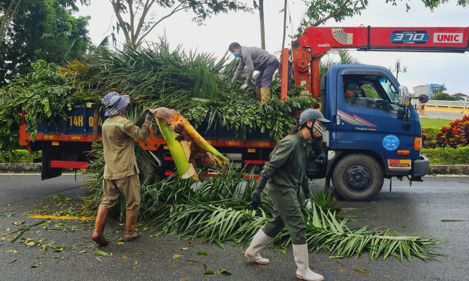 Quảng Ninh khẩn trương khắc phục hậu quả bão số 3 gây ra