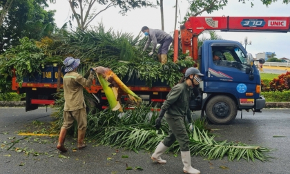 Tập trung khắc phục thiệt hại do bão số 3 gây ra 