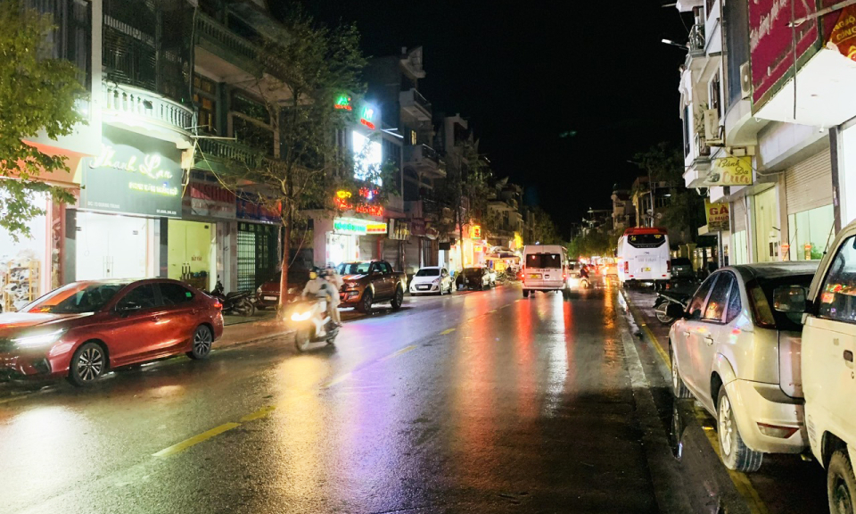 Nhiều khu dân cư Uông Bí được cấp điện trở lại