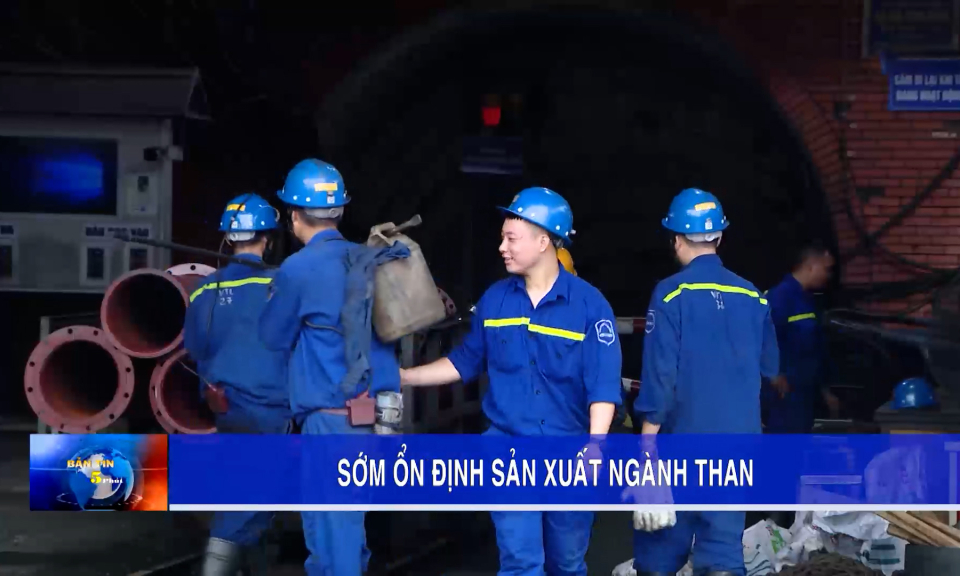 Ngành Than sớm ổn định sản xuất 