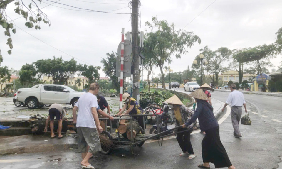 Quảng Hà nhanh chóng khôi phục nhịp sống thường ngày