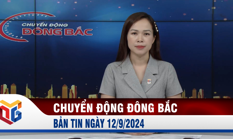 Chuyển động Đông Bắc ngày 12/9/2024