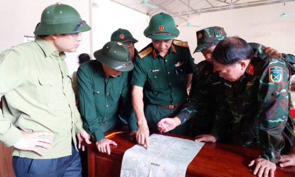 Thành lập Sở Chỉ huy tiền phương chỉ đạo khắc phục hậu quả mưa lũ tại Lào Cai