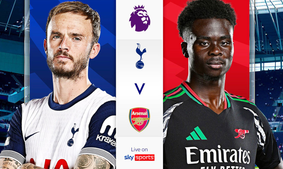 20h ngày 15/9, Sân Emirates: Tottenham vs Arsenal: Khó khăn bủa vây Pháo thủ