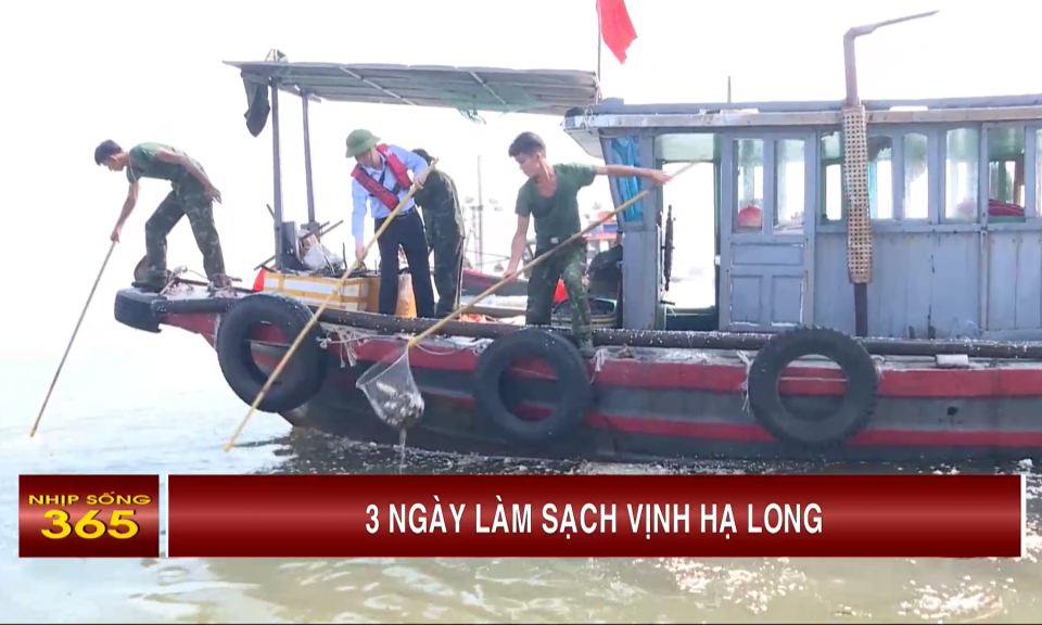 Ra quân chiến dịch “3 ngày làm sạch Vịnh Hạ Long”