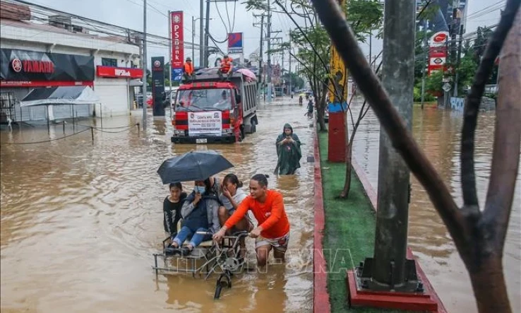 Mưa bão làm hơn 30 người thiệt mạng và mất tích tại Philippines